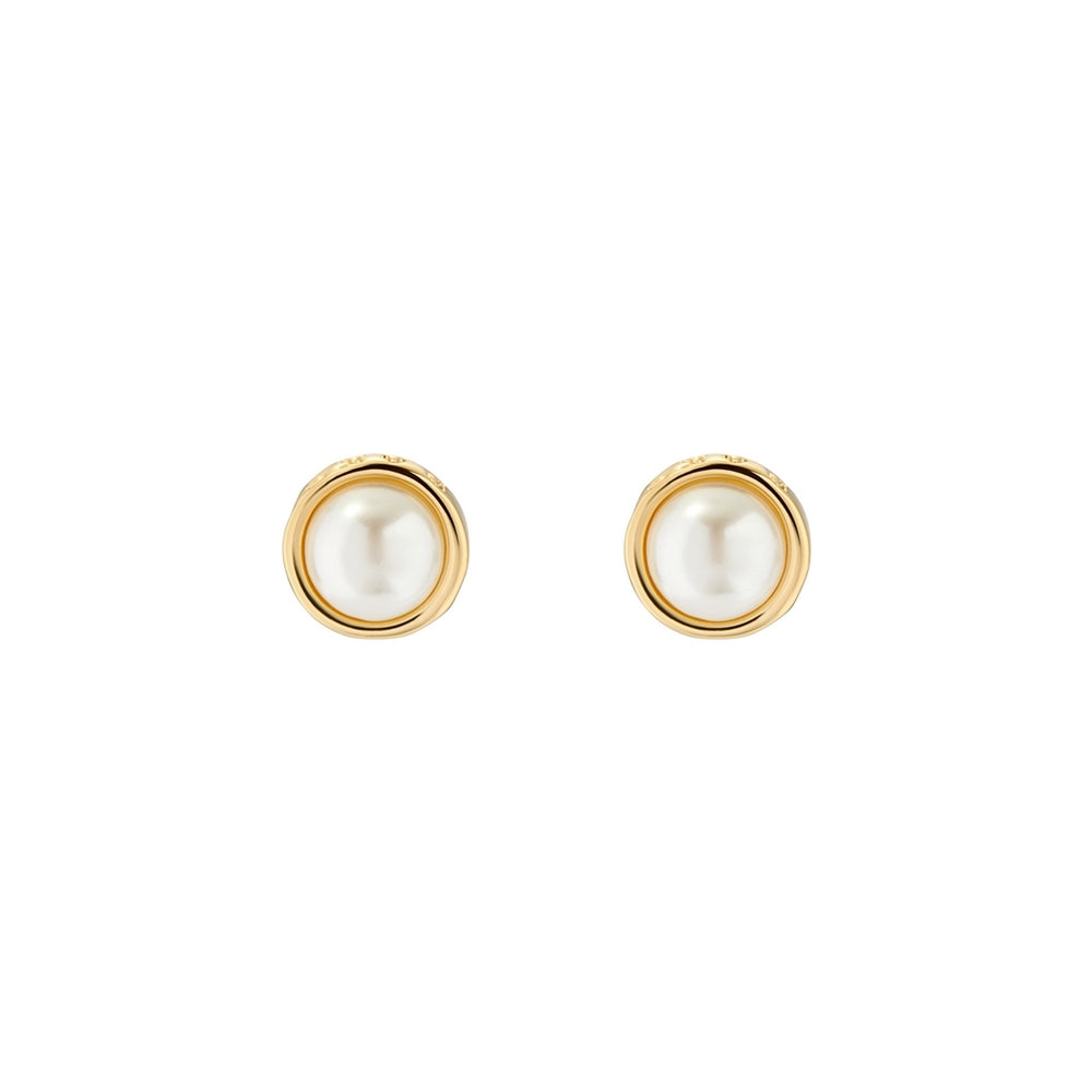 Ted Baker Gold Sinaa Pearl Stud Earrings