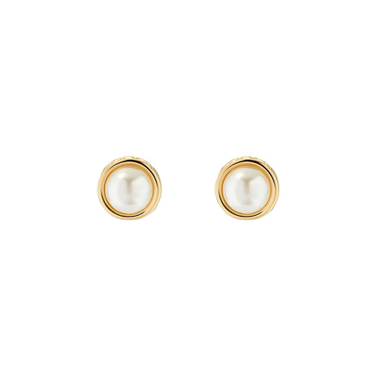 Ted Baker Gold Sinaa Pearl Stud Earrings