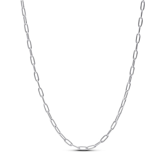 Pandora Silver Elongated Link Chain Necklace