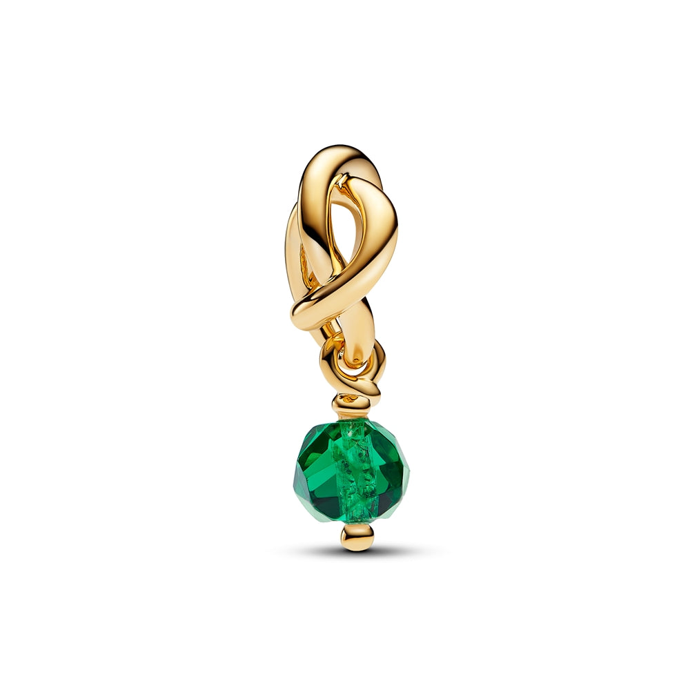Pandora Gold May Eternity Circle Dangle Charm