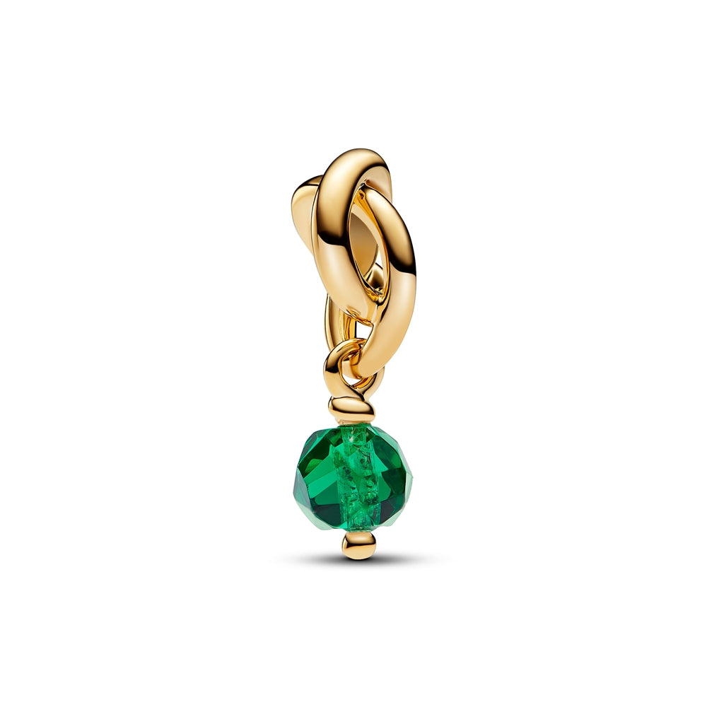Pandora Gold May Eternity Circle Dangle Charm
