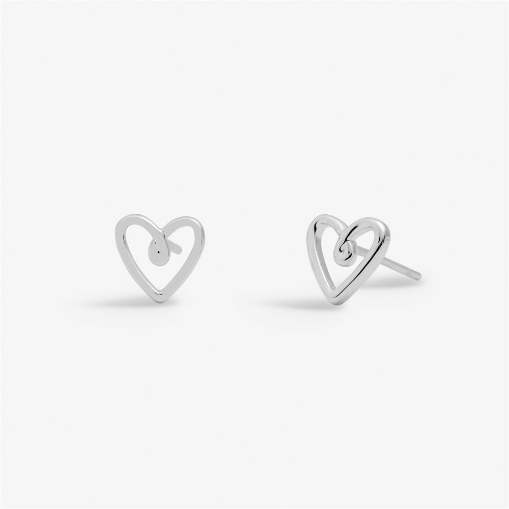 Joma Boxed Friendship Heart Studs