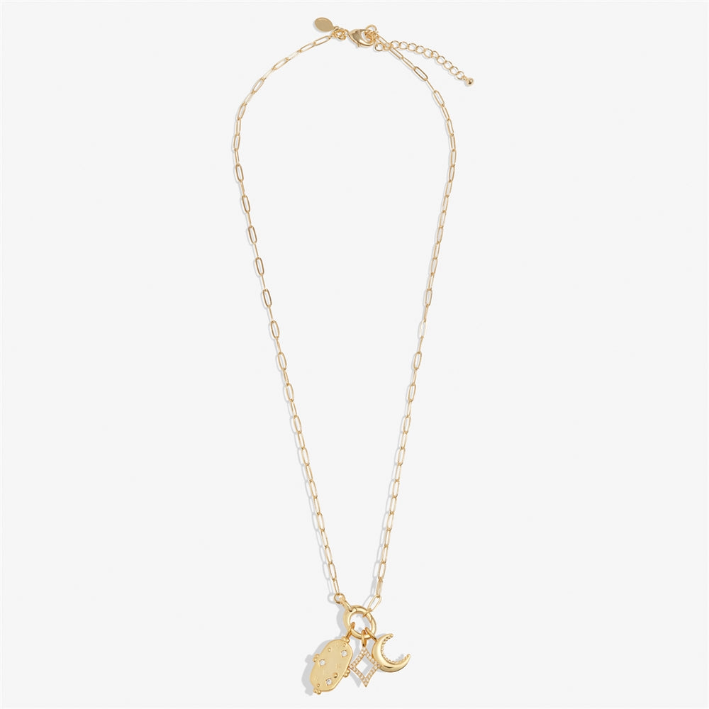 Joma Gold Little Links Celestial Charm Necklace