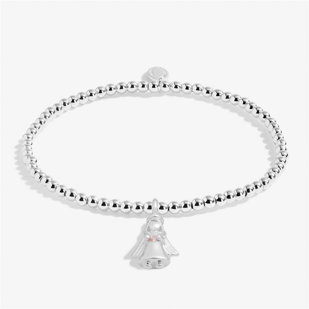 Joma Silver A Little Angel's Watching Over You Children's Bracelet