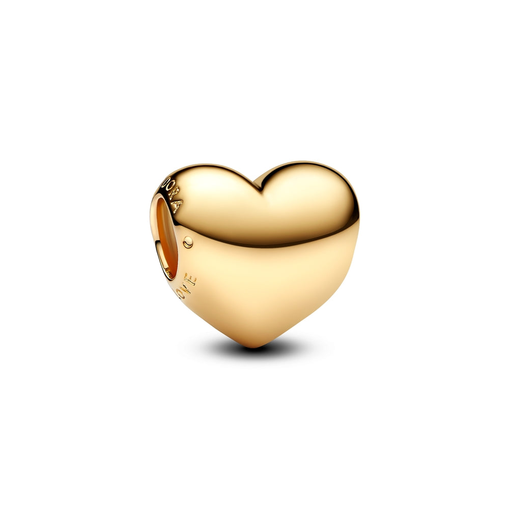 Pandora Gold Be Love Engravable Heart Charm