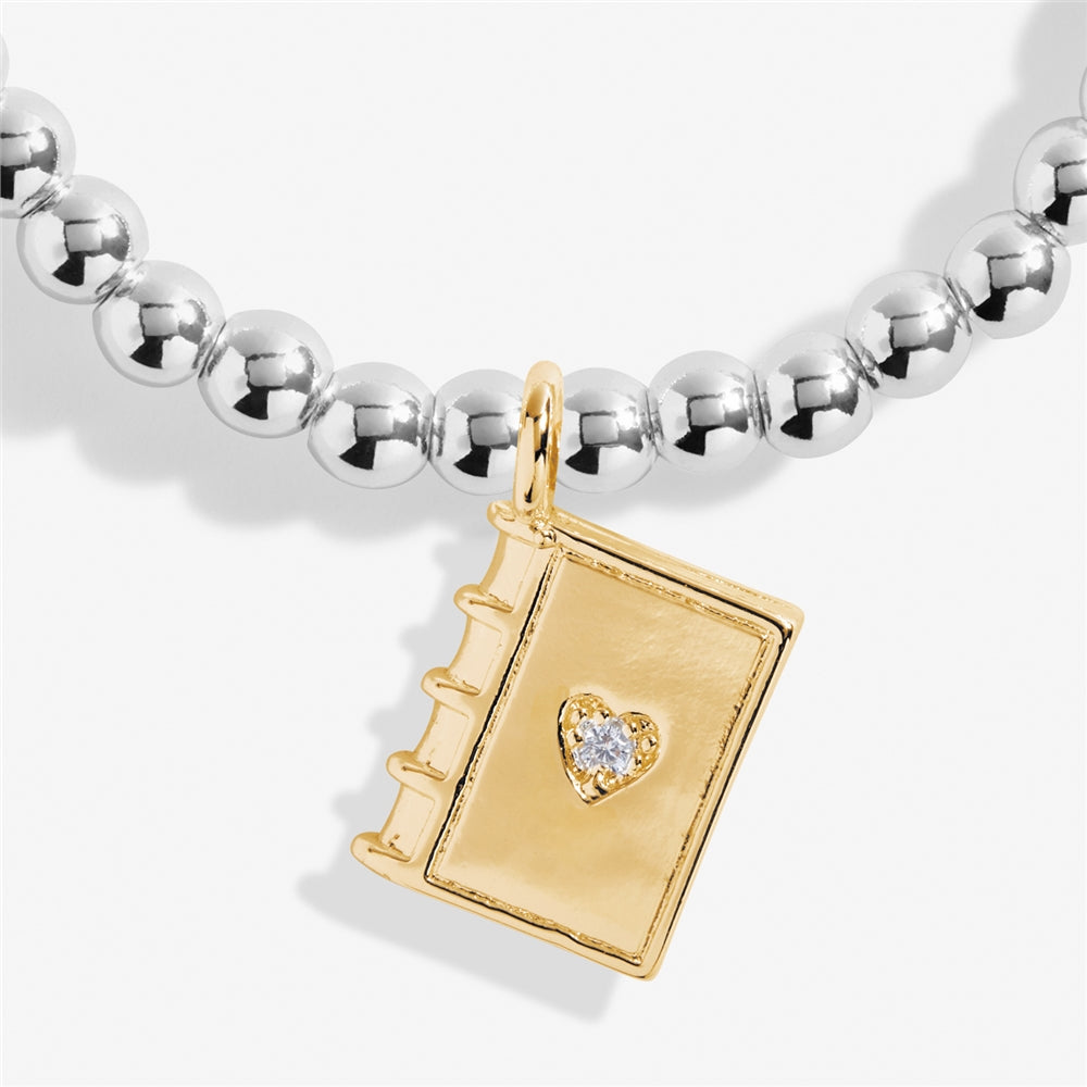 Joma Gold Mix A Little Off To School Children's Bracelet