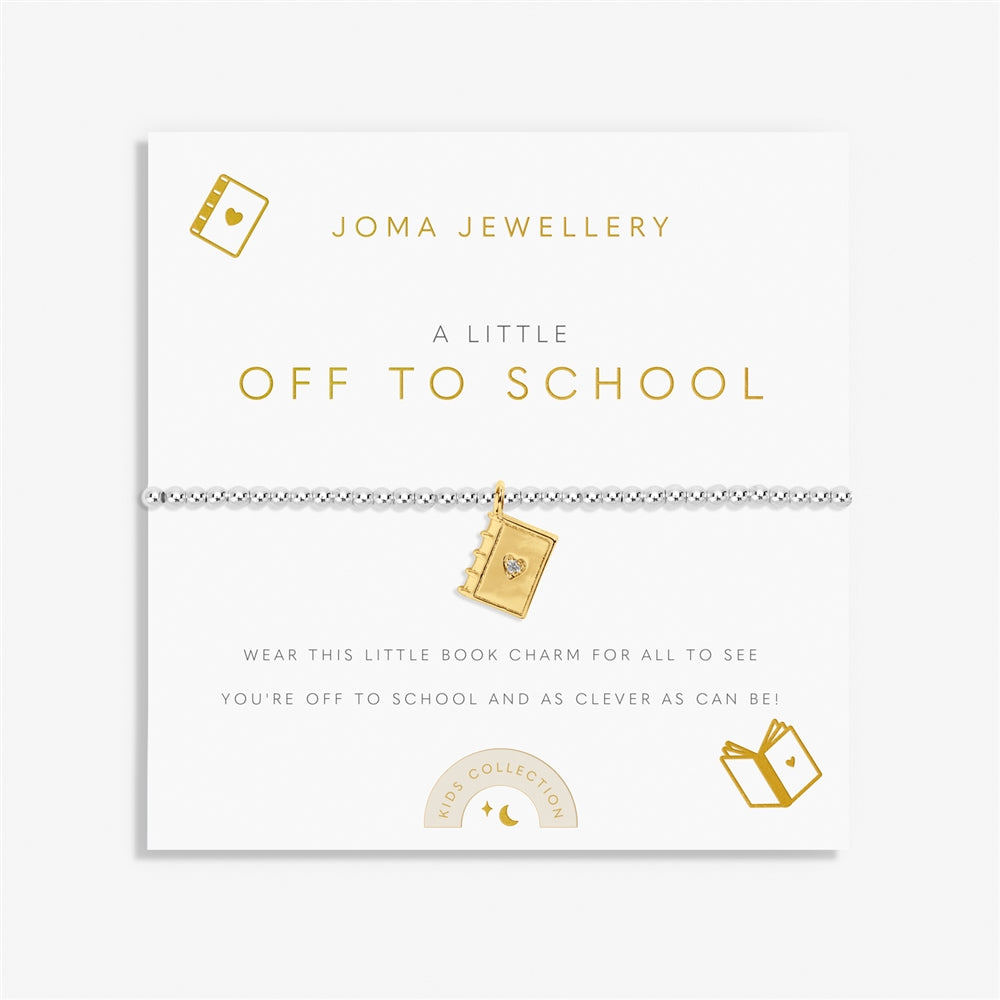 Joma Gold Mix A Little Off To School Children's Bracelet