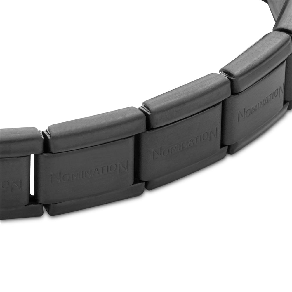 Nomination Classic Matte Black Starter Bracelet