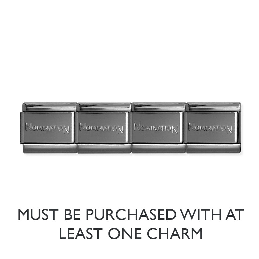 Nomination Classic Matte Black Starter Bracelet