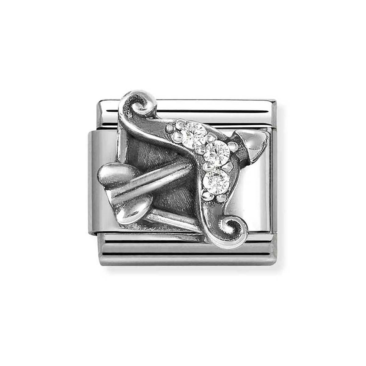 Nomination Crystal Sagittarius Bow Charm