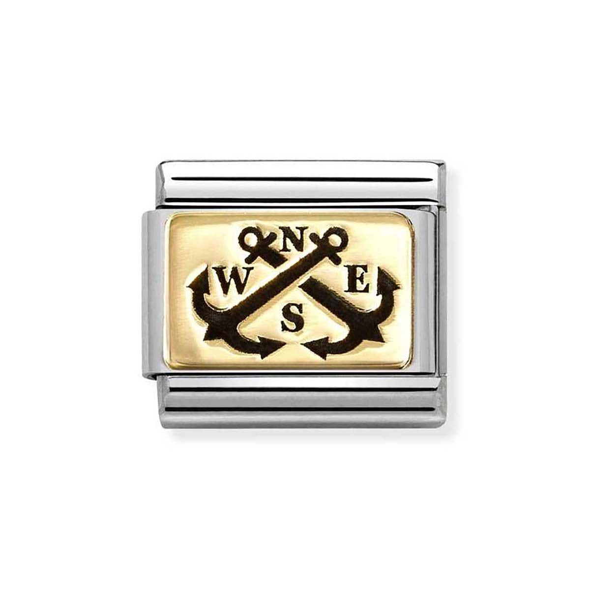 Nomination Gold Anchors Charm
