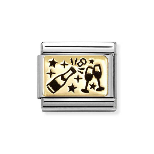 Nomination Gold Cheers Charm