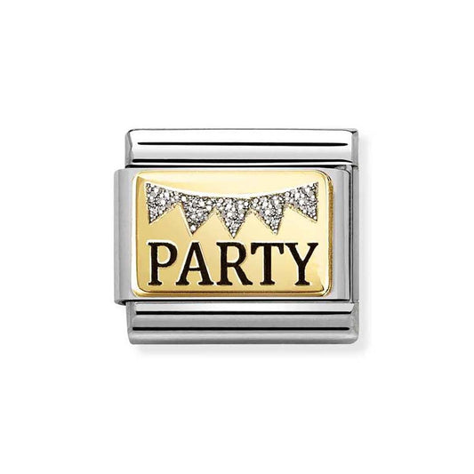 Nomination Gold Party Charm