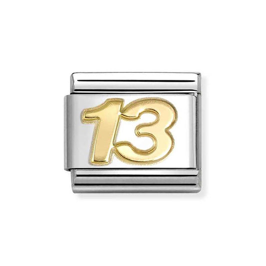 Nomination Gold 13 Charm