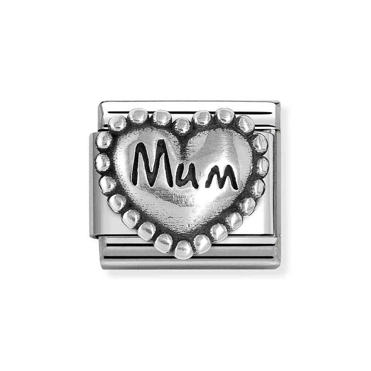 Nomination Heart with Dots Mum Charm