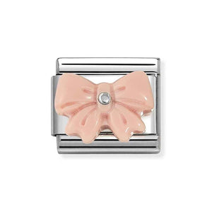 Nomination Pink Bow Charm