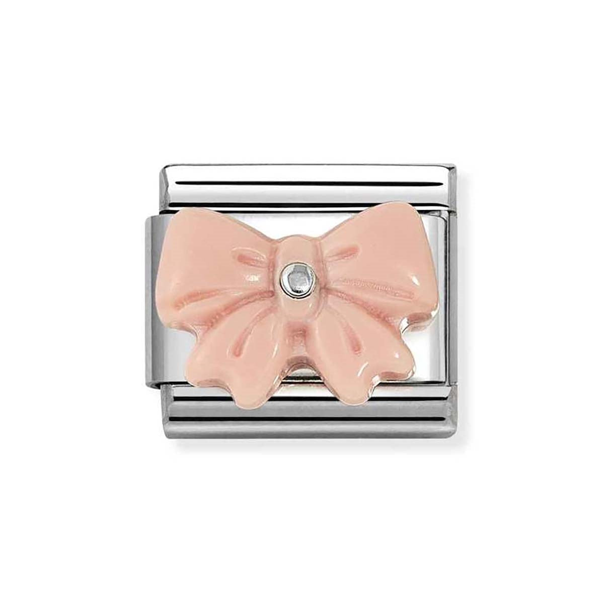 Nomination Pink Bow Charm
