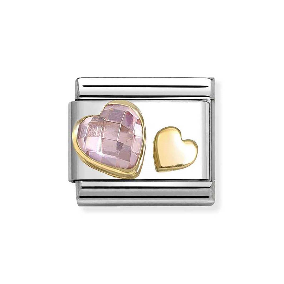 Nomination Light Pink Heart Charm