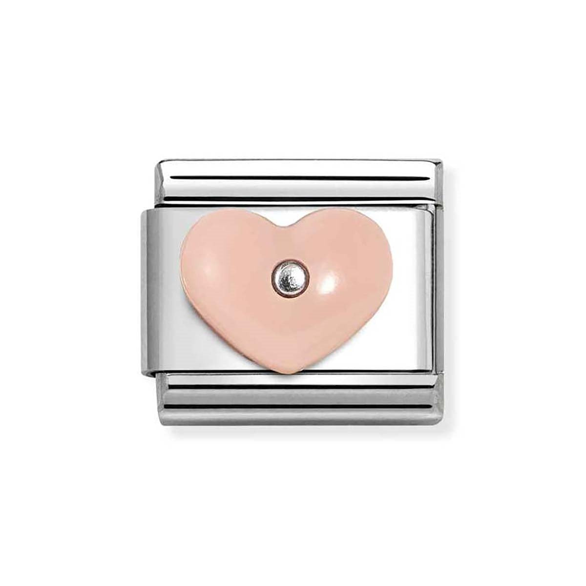 Nomination Pink Heart Charm