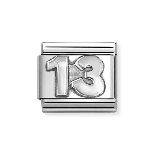 Nomination Silver 13 Charm