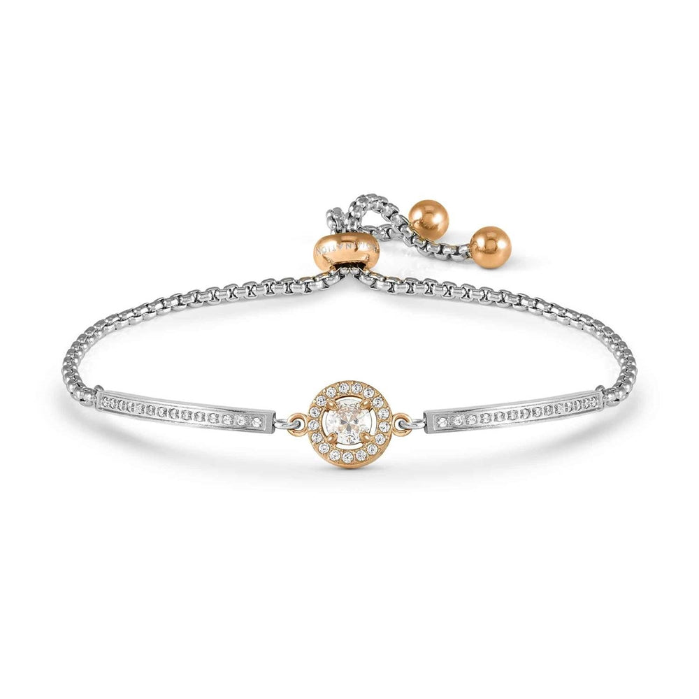 Nomination Royal Dream Rose Gold Circle Crystal Bracelet
