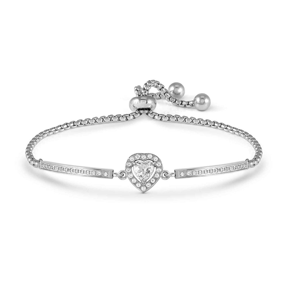 Nomination Royal Dream Silver Heart Crystal Bracelet
