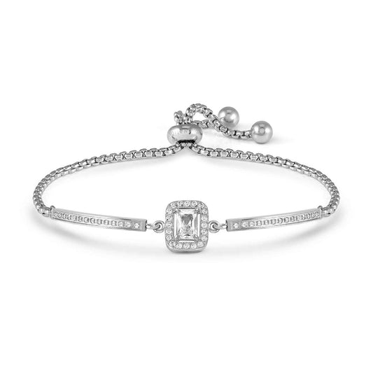 Nomination Royal Dream Silver Square Crystal Bracelet