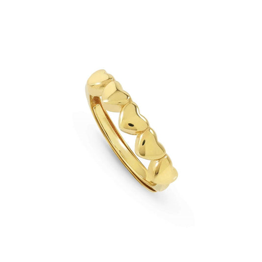 Nomination Armonica Heart Gold Ring