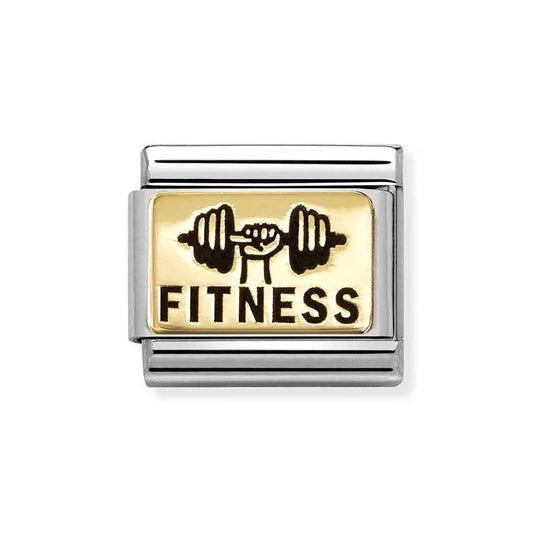 Nomination Gold Fitness Charm