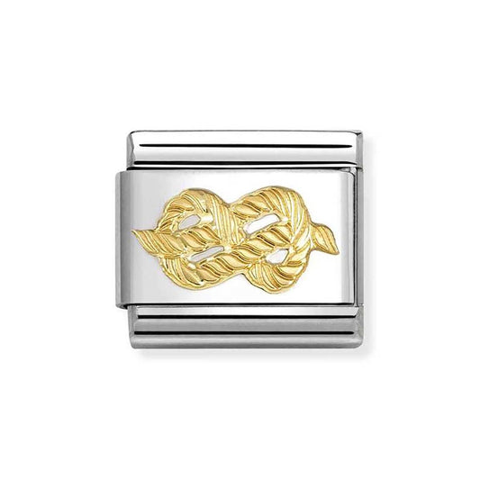 Nomination Gold Knot Charm
