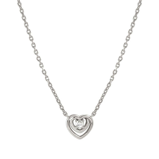 Nomination Cosmic Love Silver Heart Necklace