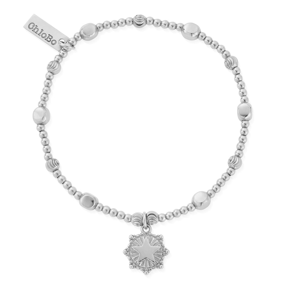 ChloBo Silver Radiant Essence Star Bracelet