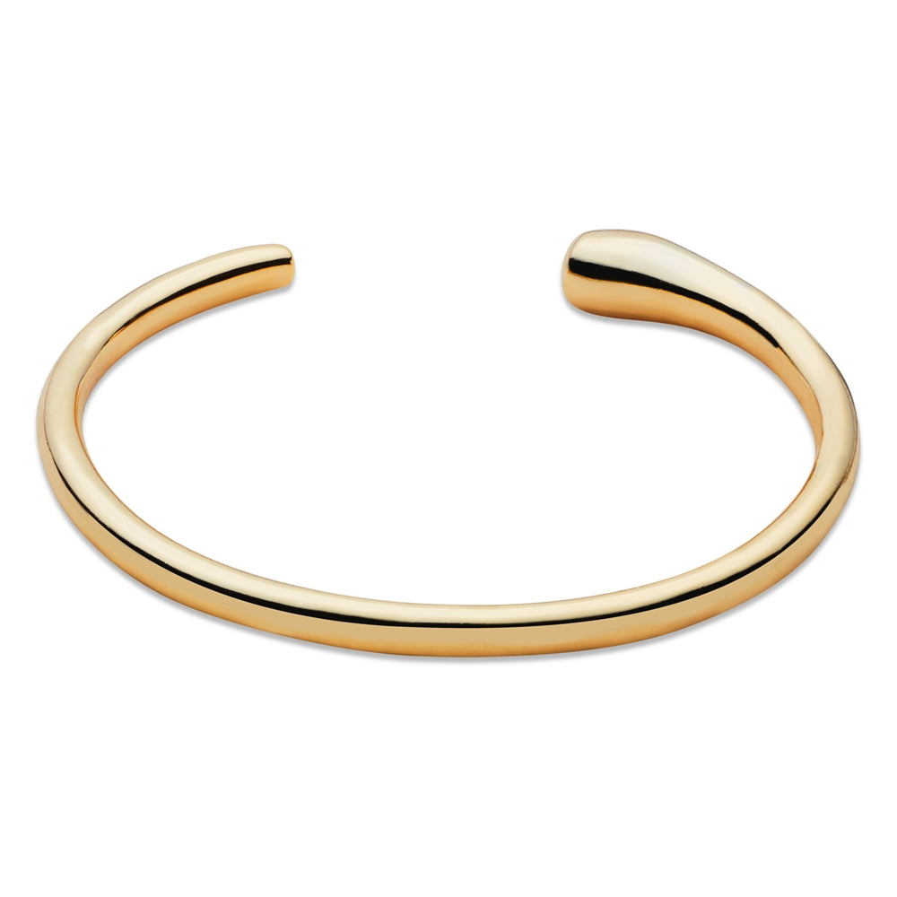 August Woods Gold Teardrop Bangle