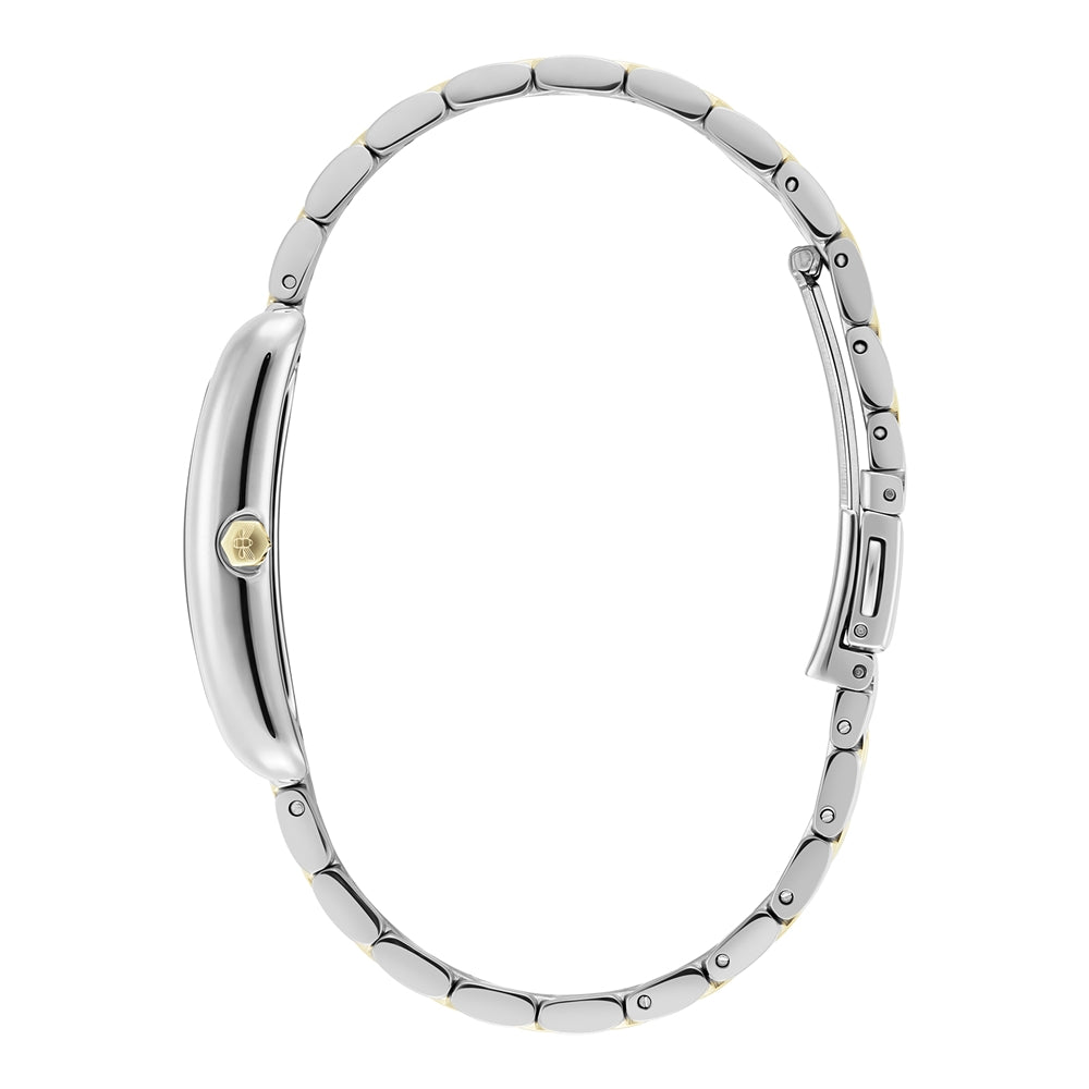 Olivia Burton Grove Silver Gold Watch