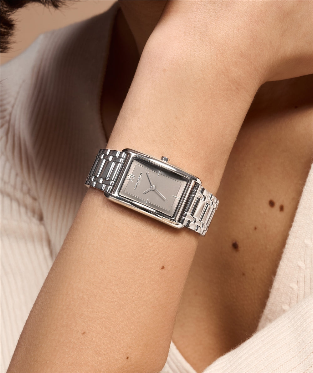 Olivia Burton Grove Silver Watch