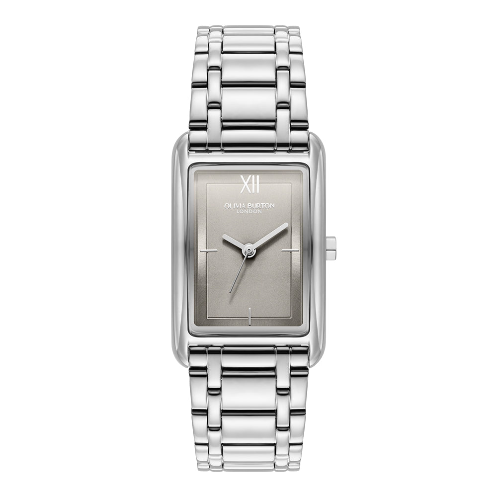 Olivia Burton Grove Silver Watch