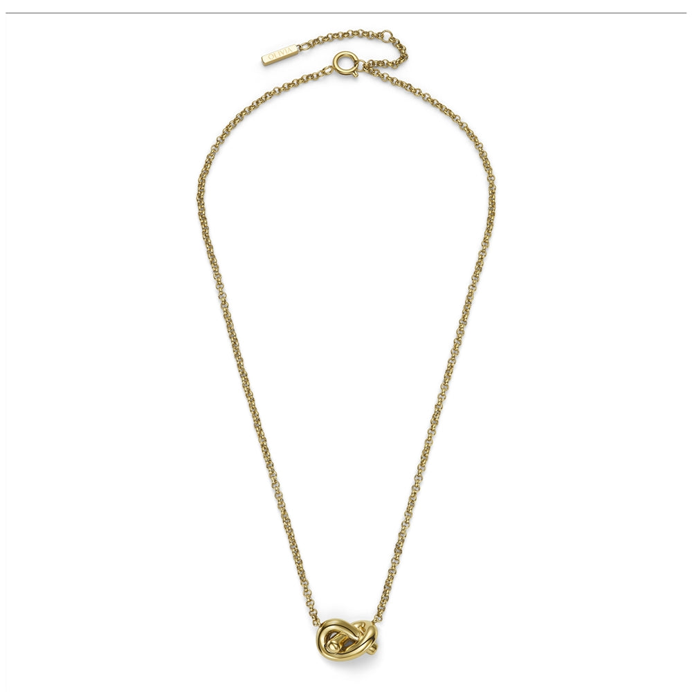 Olivia Burton Gold Love Knot Necklace