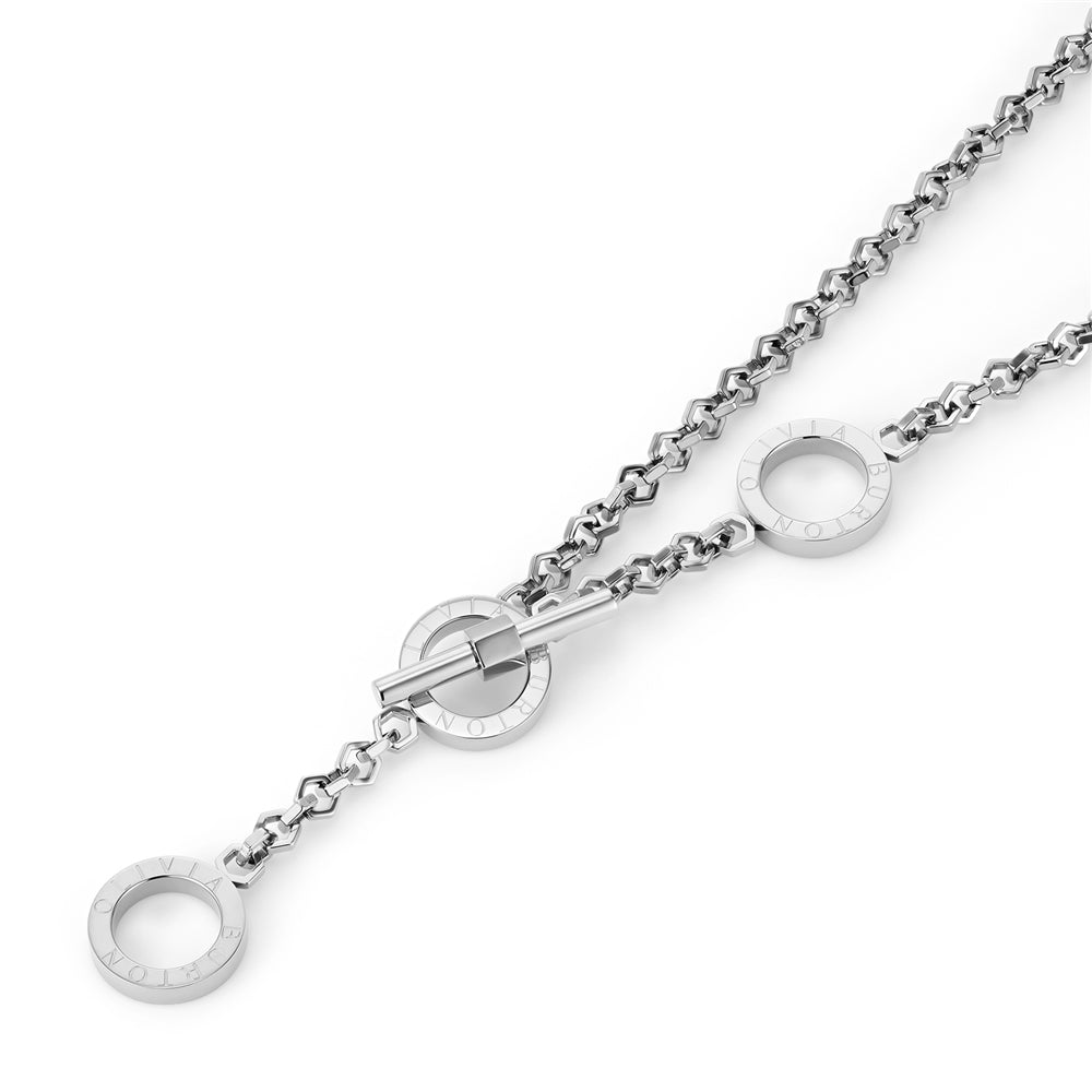 Olivia Burton Honeycomb Double Layer Necklace