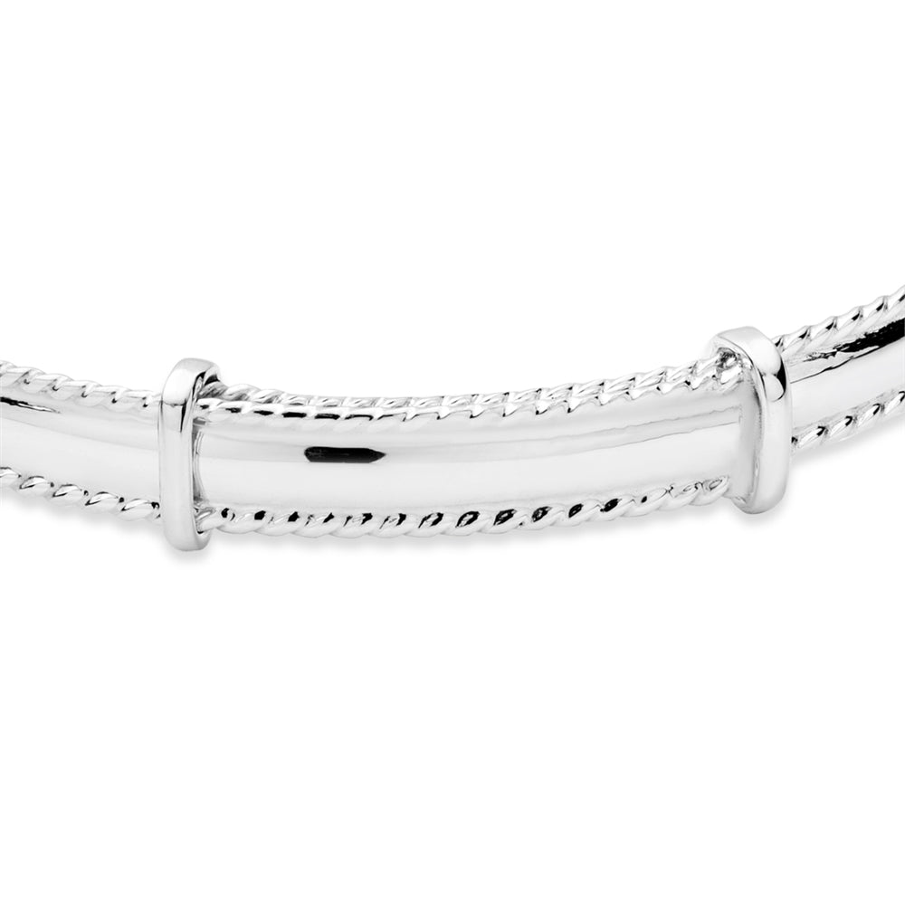 Argento Silver Extendable Baby Bangle