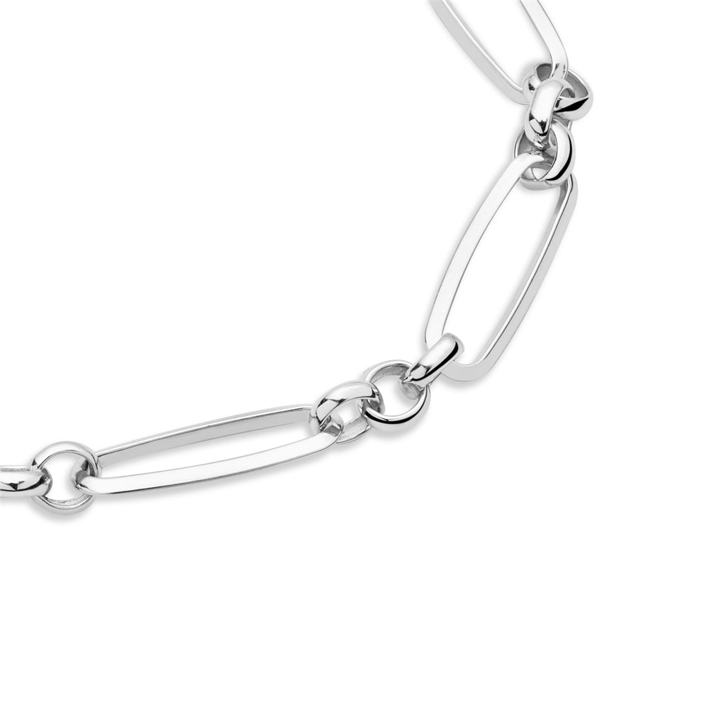 Argento Silver Linked Chain Bracelet