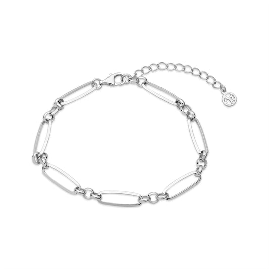 Argento Silver Linked Chain Bracelet