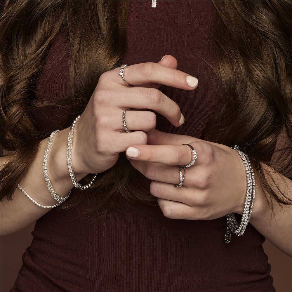 Argento Silver Bubble Ring