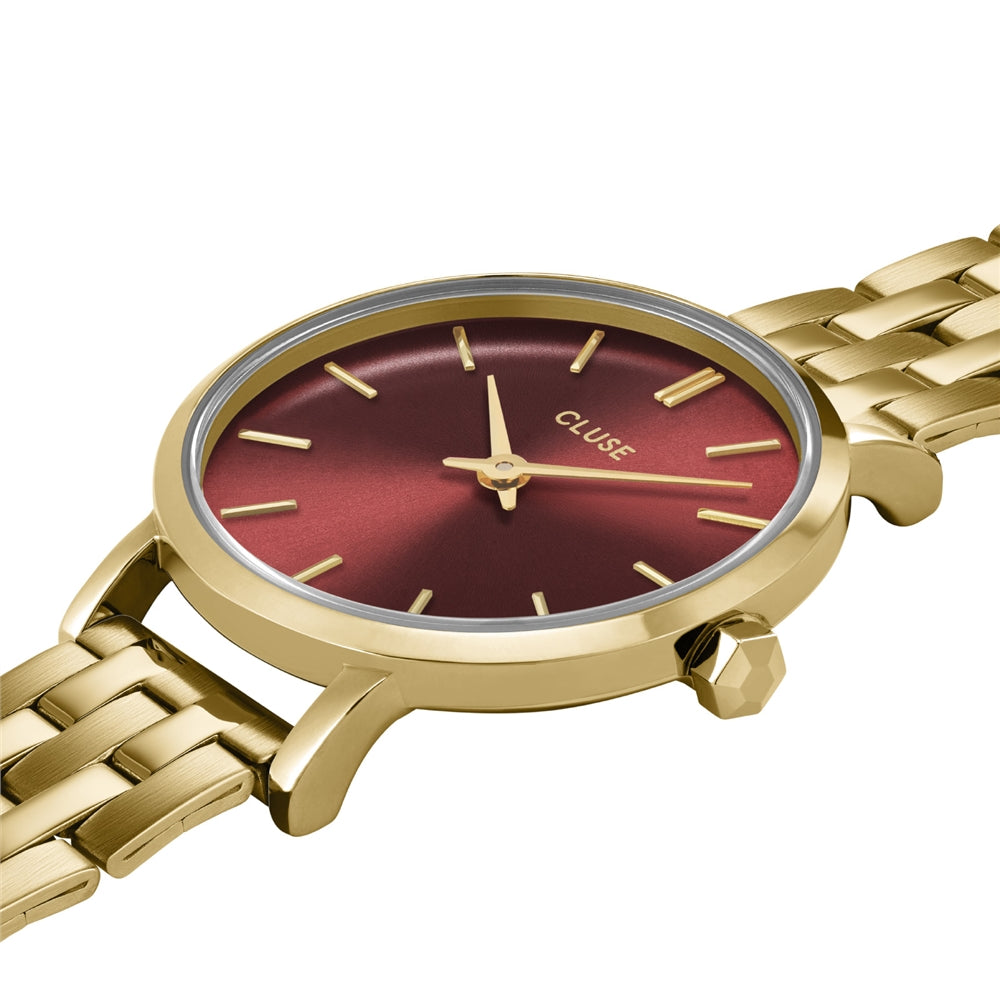 CLUSE Gold Cherry Links Boho Chic Petite Watch