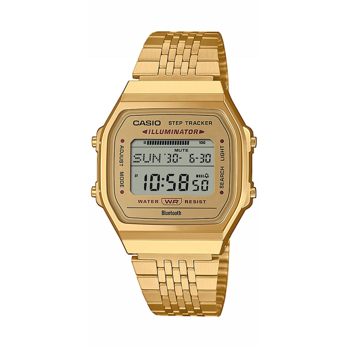 Casio Vintage Gold Dual Display Smartwatch