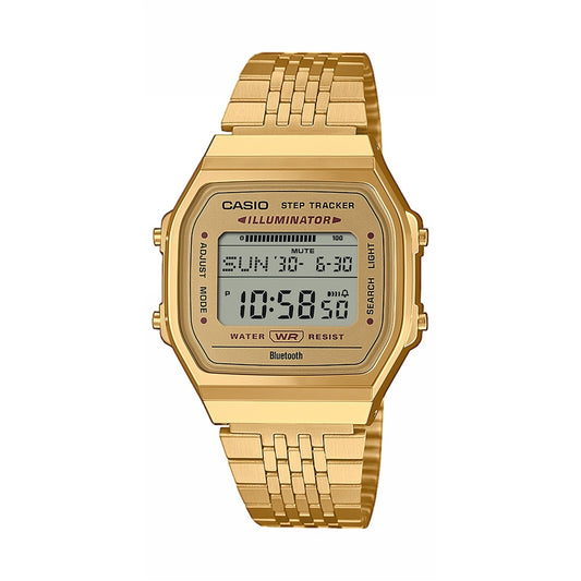Casio Vintage Gold Dual Display Smartwatch