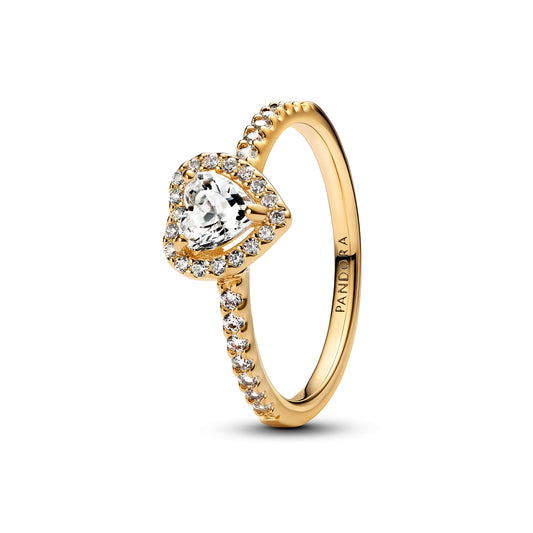 Pandora Gold Heart Ring