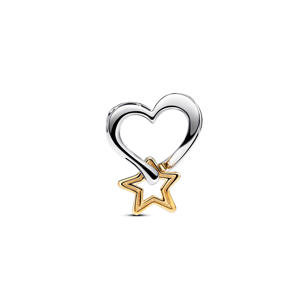 Pandora Lucky Star & Heart Charm