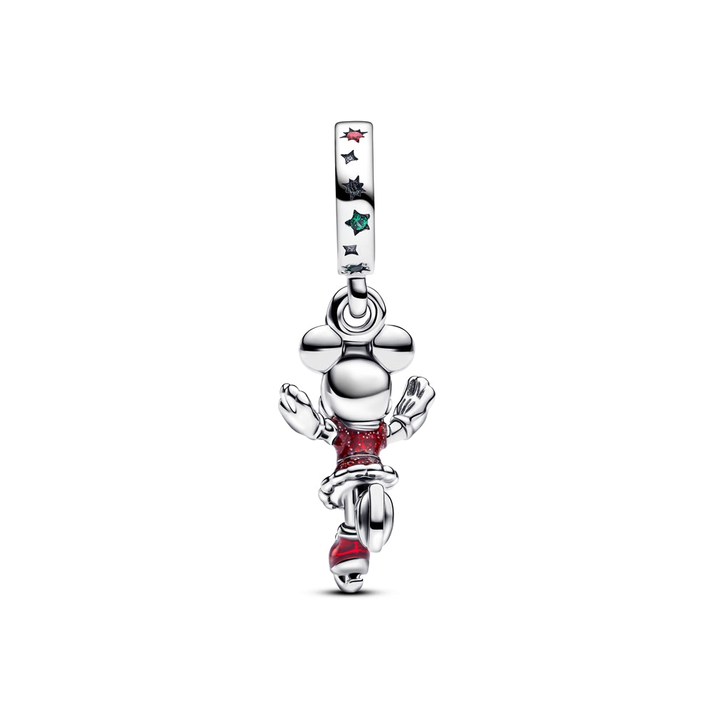 Pandora Minnie Mouse Ice Skating Dangle Charm