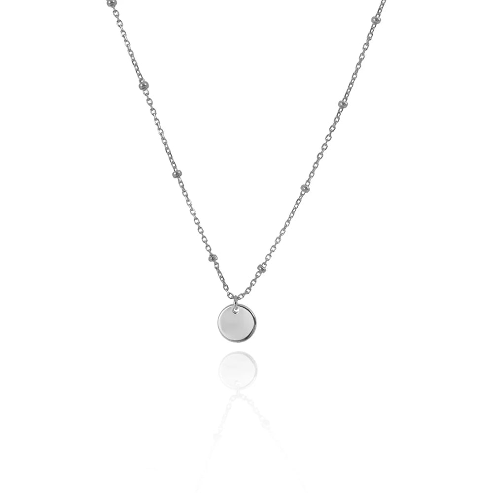 Seek + Find Joyful Always Silver Necklace