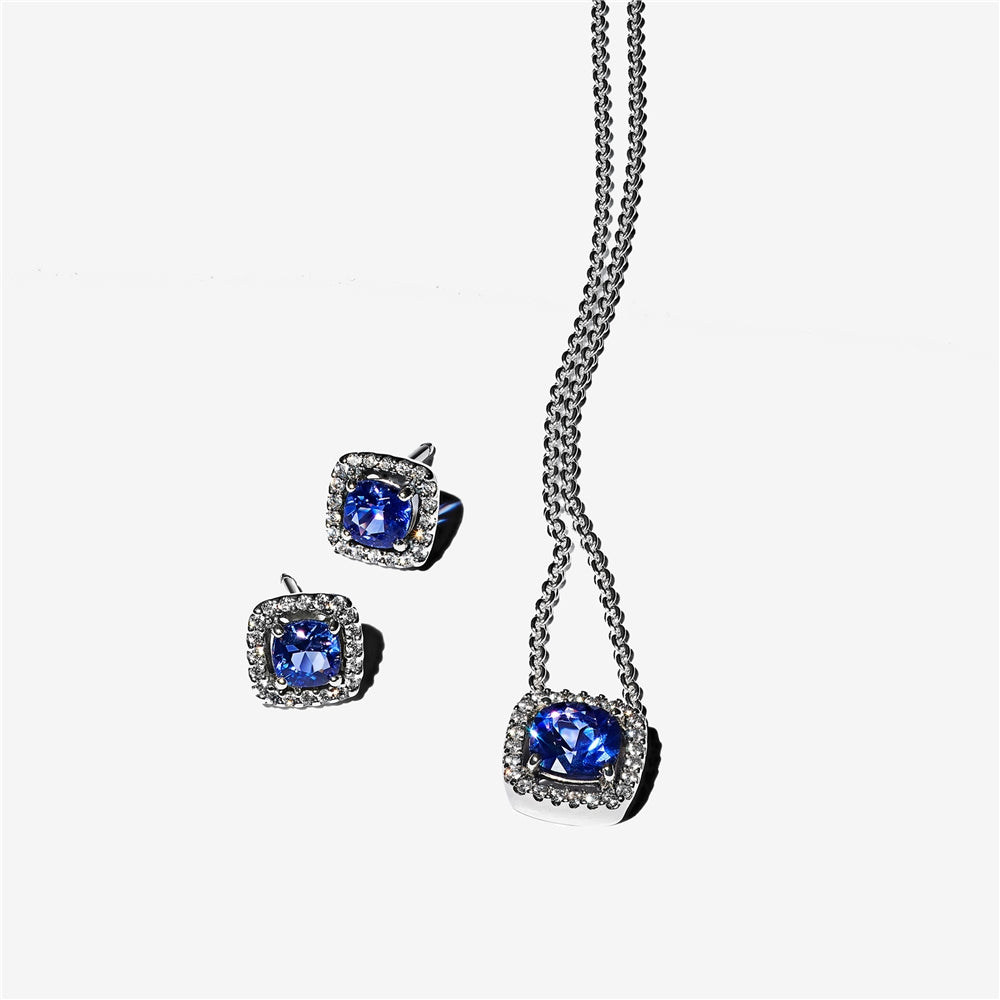 Pandora Sparkling Blue Halo Gift Set